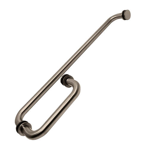 6" Handle with 18" Towel Bar Brushed Bronze