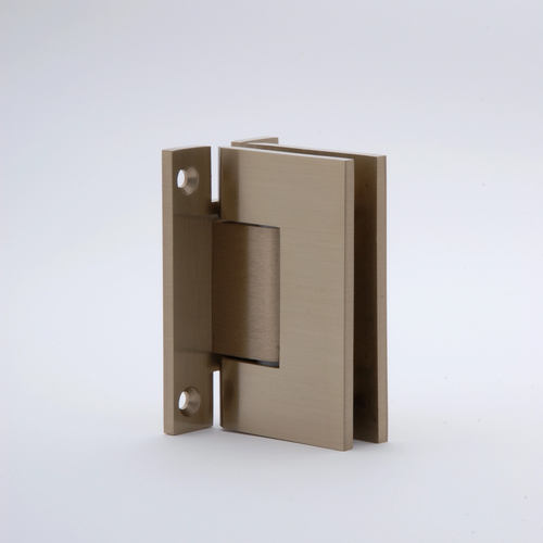 Wall mount Windsor Square Hinge Satin Brass