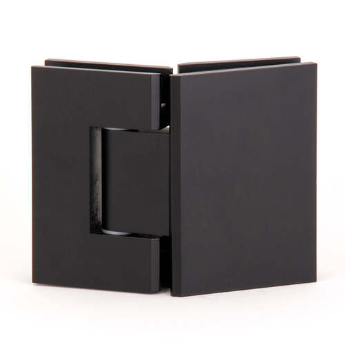 Glass to Glass 135 (045) Degree Windsor Hinge Matte Black