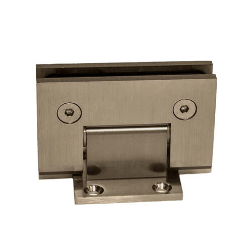 Wall mount Windsor Short Back Plate Square Hinge Brushed Bronze