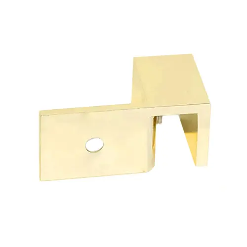 Wallmount Sleeve Over Clamp Satin Brass