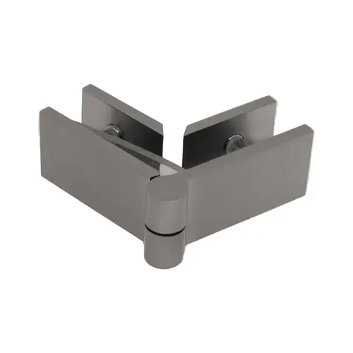 Adjustable 90 Degree Sleeve Over Clamp Brushed Nickel