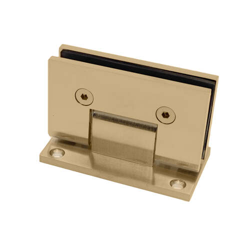 Aria Vetri AV037SB Heavy Duty Wall mount Chatham Square Hinge Satin Brass