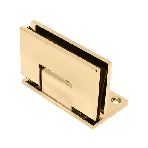 Heavy Duty Flush Wall mount Chatham Offset Square Hinge Brass