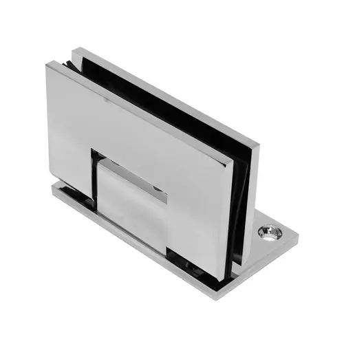 Heavy Duty Flush Wall mount Chatham Offset Square Hinge Chrome