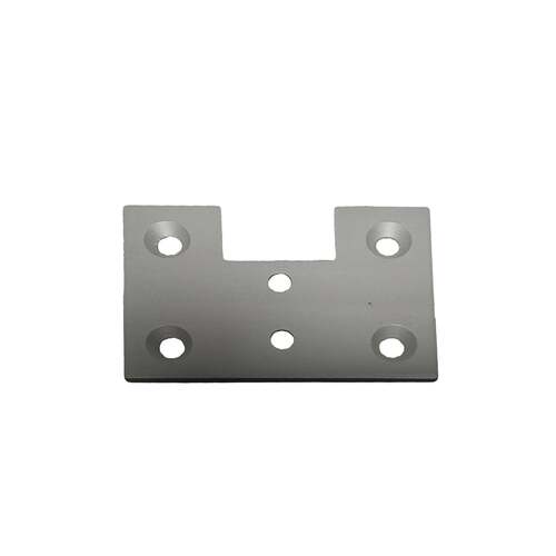 Aria Vetri CAS43410.B611 Wallmount Top Patch Fitting Backplate Satin Anodized