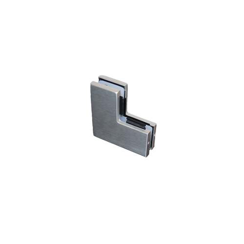 Aria Vetri CAS44610.0810 Small Transom Patch Sidelite with stop Brushed Stainless