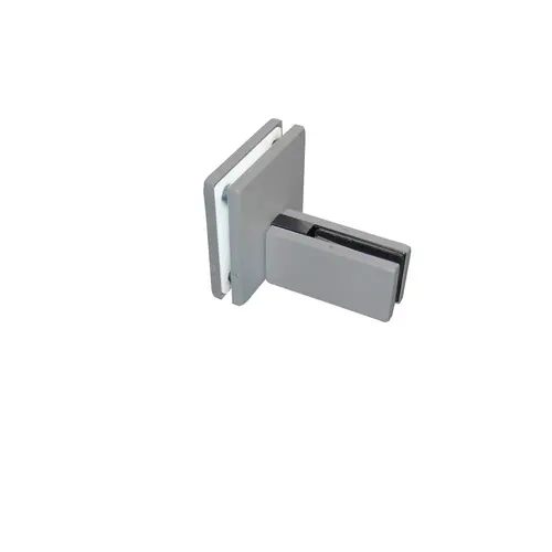 Glass to Glass 4x4 clamp w/ 1/2 Fin Polished Stainless