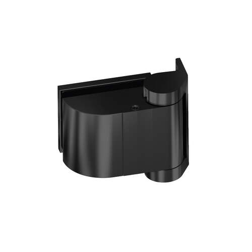 Latus Dummy Hinge Round Center Plate Mount Matte Black