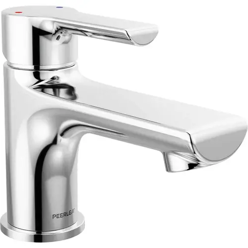 Peerless P1512LF Flute Single Top Handle Lavatory Faucet