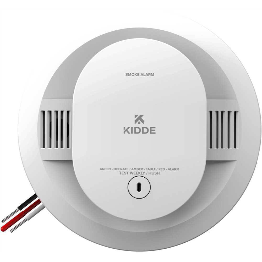 Kidde 21033081 Firex 5'' Smoke Alarm Hardwired W/ Aa battery Back-Up