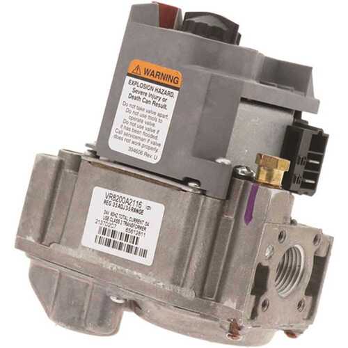 Combination Gas Valve 1/2" X 1/2" Npt 24 Volt