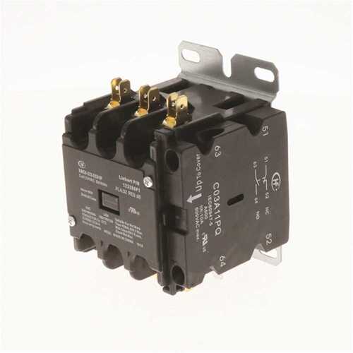 24v 3 Pole Contactor With Aux 123280p1s