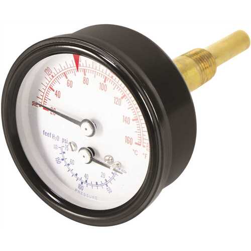 Weil-Mclain 510-218-097 Temp And Pressure Guage 510-218-097