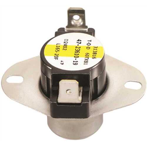 Rheem 47-23610-19 145-165f Auto Limit Switch