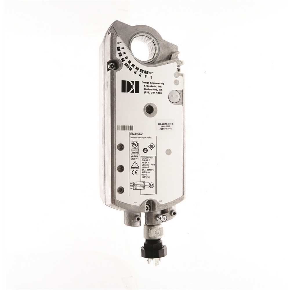 York 025-38178-000 24v 266inlb 90 Deg 120-135s Actuator 025