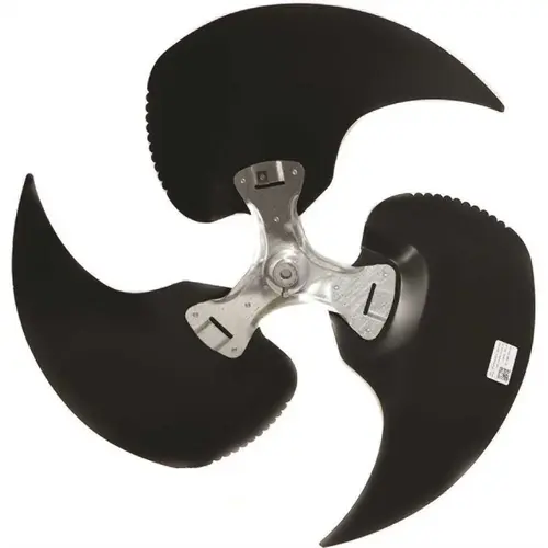 26.5" Diameter 25 Deg Pitch 3 Blade 1/2" Bore Low Noise Fan Blade 85m50