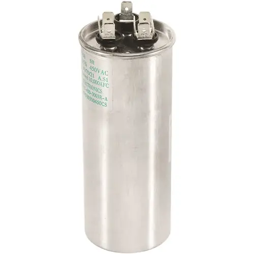 30/3 MFD 450vac Round Dual Run Capacitor Cap030300450cs