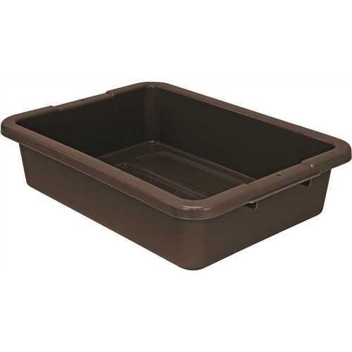 Airport Security Bin, 20x15x5 In., Brown - pack of 12