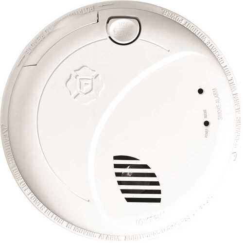 Brk Electronics 1046721 Interconnect Hardwire Smoke Alarm With Battery And Voice Alerts