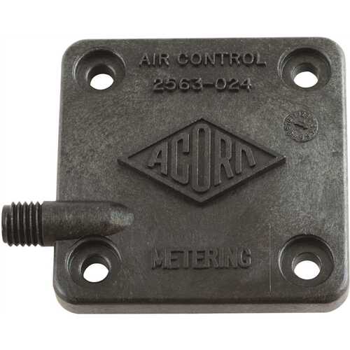 Air-Control Valve Cover Plate