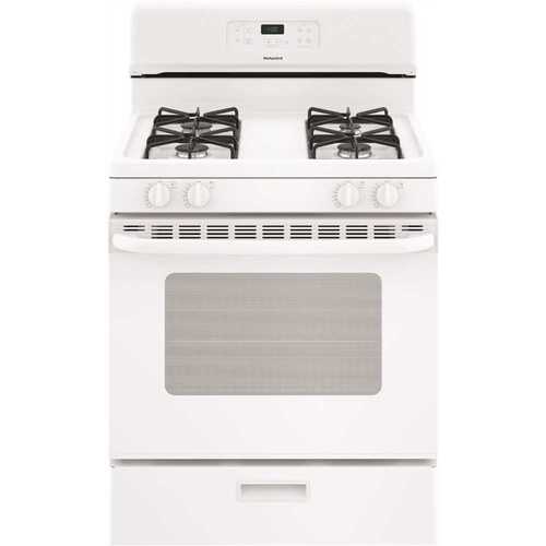 HOTPOINT RGBS400DMWW 30" Free-Standing Standard Clean Gas Range Rgbs400dmww