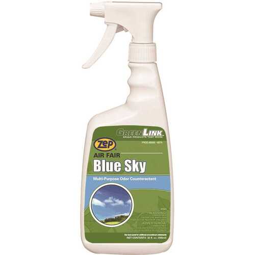 ZEP 203901 Air Fair Blue Sky Odor Control, Rtu Water-Based, 1 Qt - pack of 12