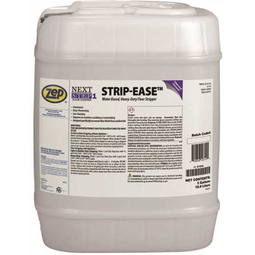 ZEP 107135 Strip-Ease Heavy-Duty Stripper, 5 Gal