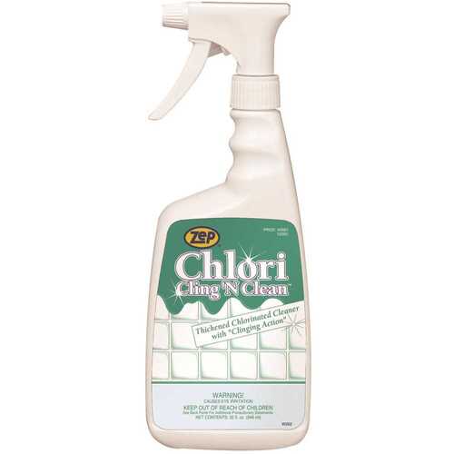 ZEP 68116 Chlori-Cling N Clean Ready-To-use Multi-Surface Cleaner, 1 Qt - pack of 12