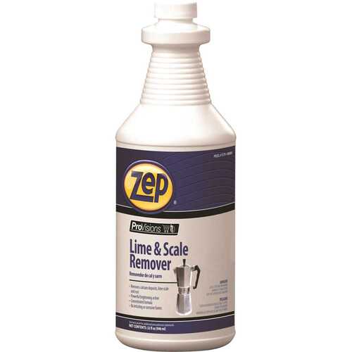 ZEP 157901 Provision Calcium, Lime, And Rust Acid Cleaner, 1 Qt - pack of 12