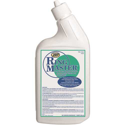 Ring Master Angled Neck All-Purpose Acid Bathroom Cleaner, 1 Qt - pack of 12