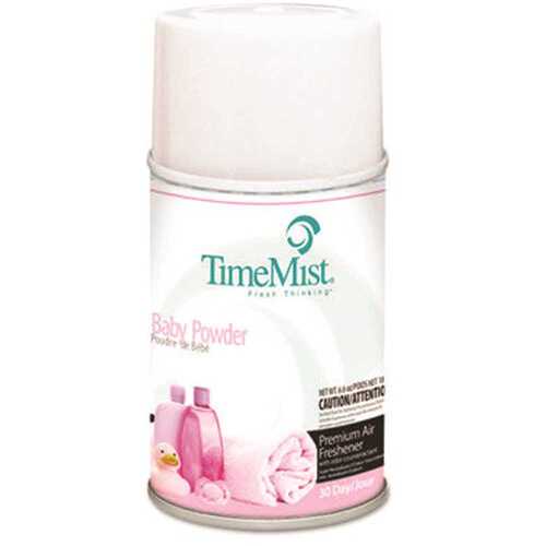 TimeMist 1042686 Metered Fragrance Dispenser Refills, Baby Powder, 6.6 Oz