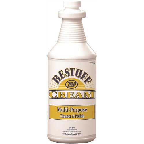 ZEP 106601 Bestuff Cream Cleaner And Polish, 1 Qt - pack of 12