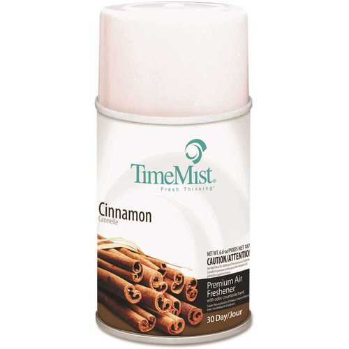 TimeMist 1042746 Metered Aerosol Fragrance Dispenser Refill Cinnamon 6.6 Oz