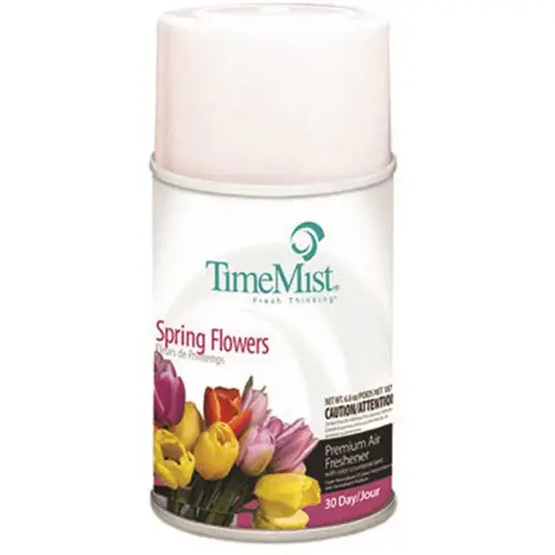 TimeMist 1042712 Metered Aerosol Fragrance Dispenser Refill, Spring Flowers, 6.6 oz