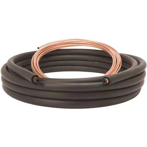 Streamline 40620250 1/4 in. x 3/8 in. x 25 ft. Standard HVAC Line Set