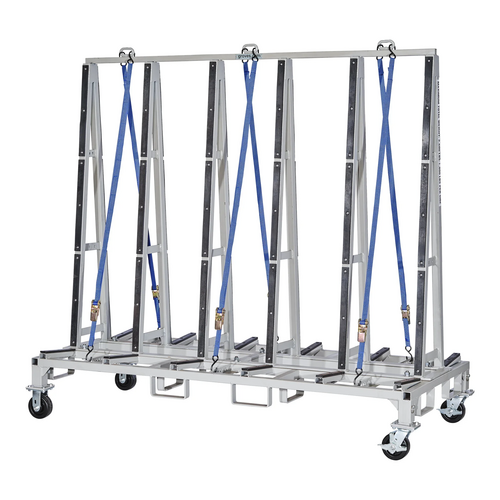 Groves ETC-8460 84" L x 36" W x 69" H Economy Transport Rack Heavy-duty powder coated