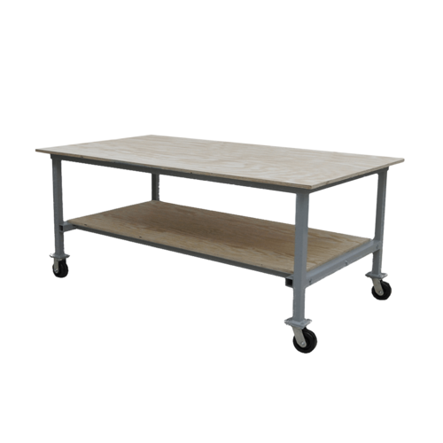 Glass Cutting Table Gray powder coated