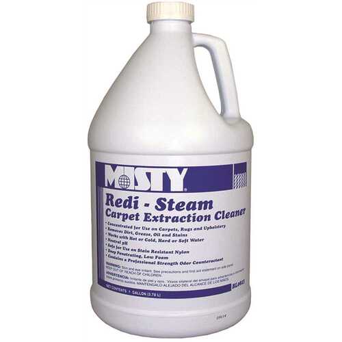 Redi-Steam Carpet Cleaner, Pleasant Scent, 1 Gallon Bottle