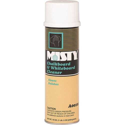 Misty 1001403 Chalkboard & Whiteboard Cleaner, 20oz Aerosol