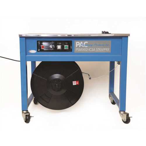 Pac Strapping Products PSM1412-IC3A 1/2"w Table Top Strapping Machine