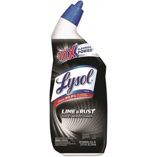 LYSOL 3044127 24 oz. Toilet Bowl Lime and Rust Remover Clear