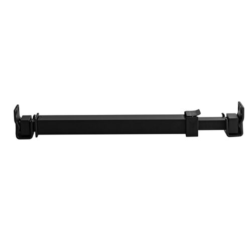 Window Security Bar with Anti-Lift Lock 10.6" - 16", Black