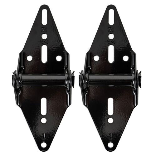 Garage Door Hinge No.1, Black - pack of 2