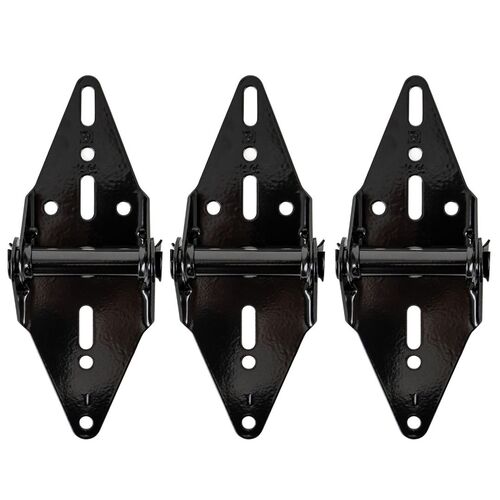 Garage Door Hinge No.1, Black - pack of 3