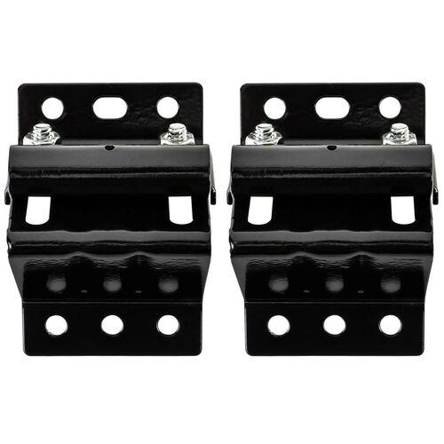 Garage Door Top Fixture, Black - pack of 2