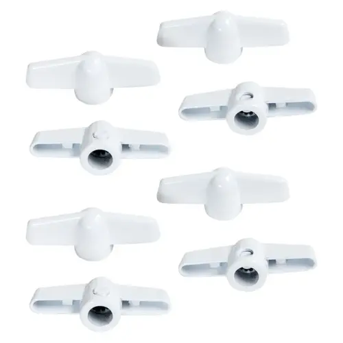 T-Handle Butterfly Window Cranks - pack of 8