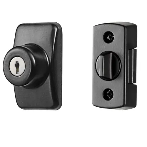 Keyed Deadbolt, Matte Black