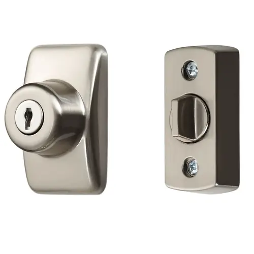 Keyed Deadbolt, Satin Chrome