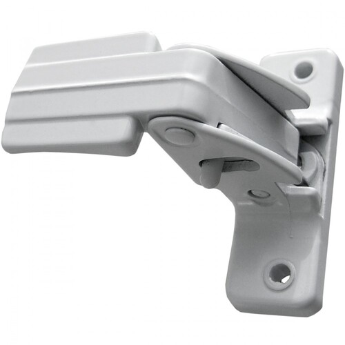 Storm And Screen Door Inside Replacement Latch, White